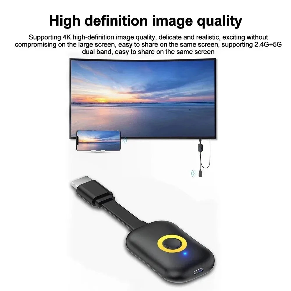 StreamCast™ – Draadloze HDMI-adapter voor telefoon, tablet & laptop