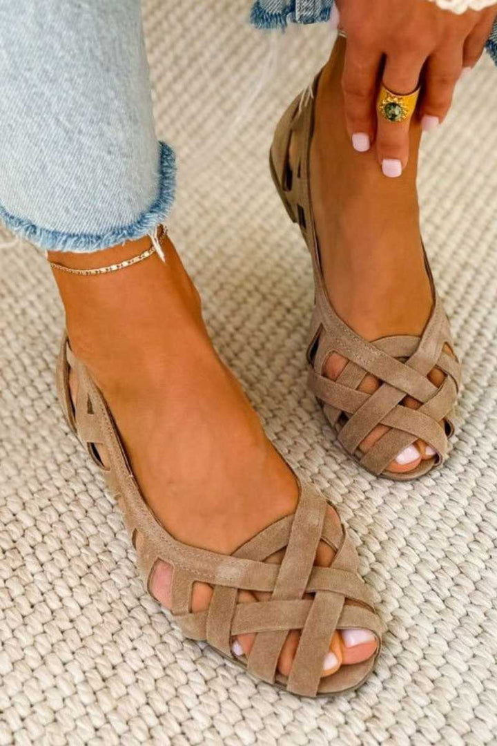 Caterina sandals in Beige