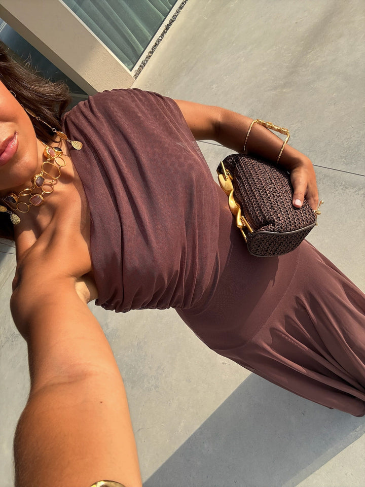 Sierra | Elegant Off-Shoulder Dress