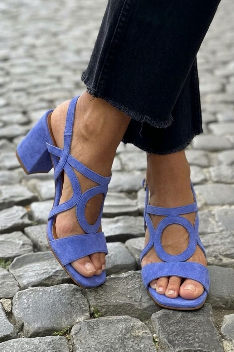 Valentina sandals in Blue