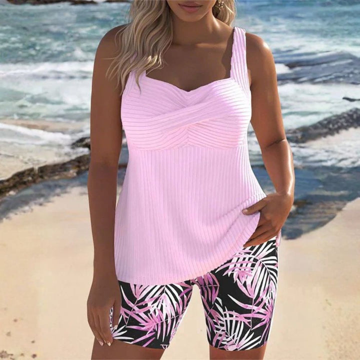 CLELIA | Ribbed Tankini