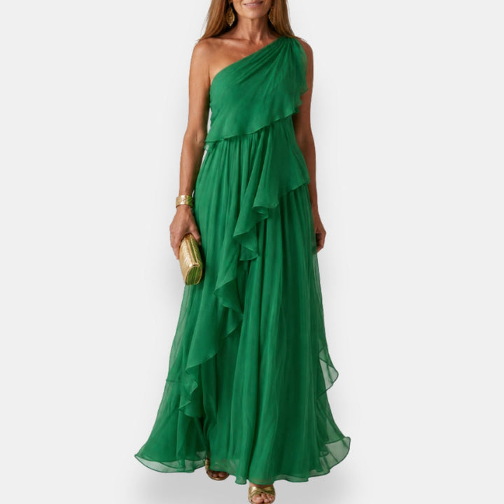 Leonor gown in Green