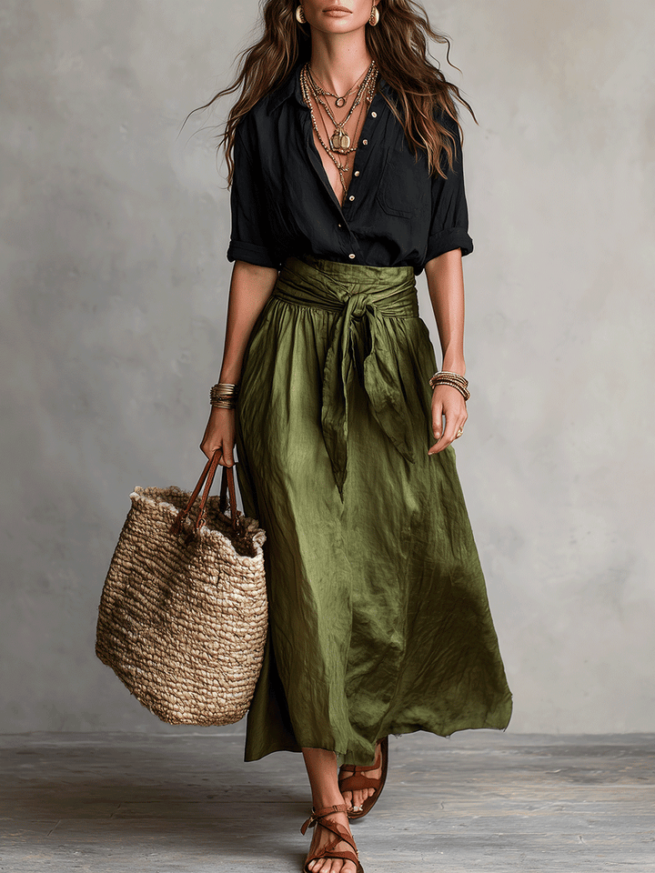 Élodie - Effortless Elegance Boho Skirt Set