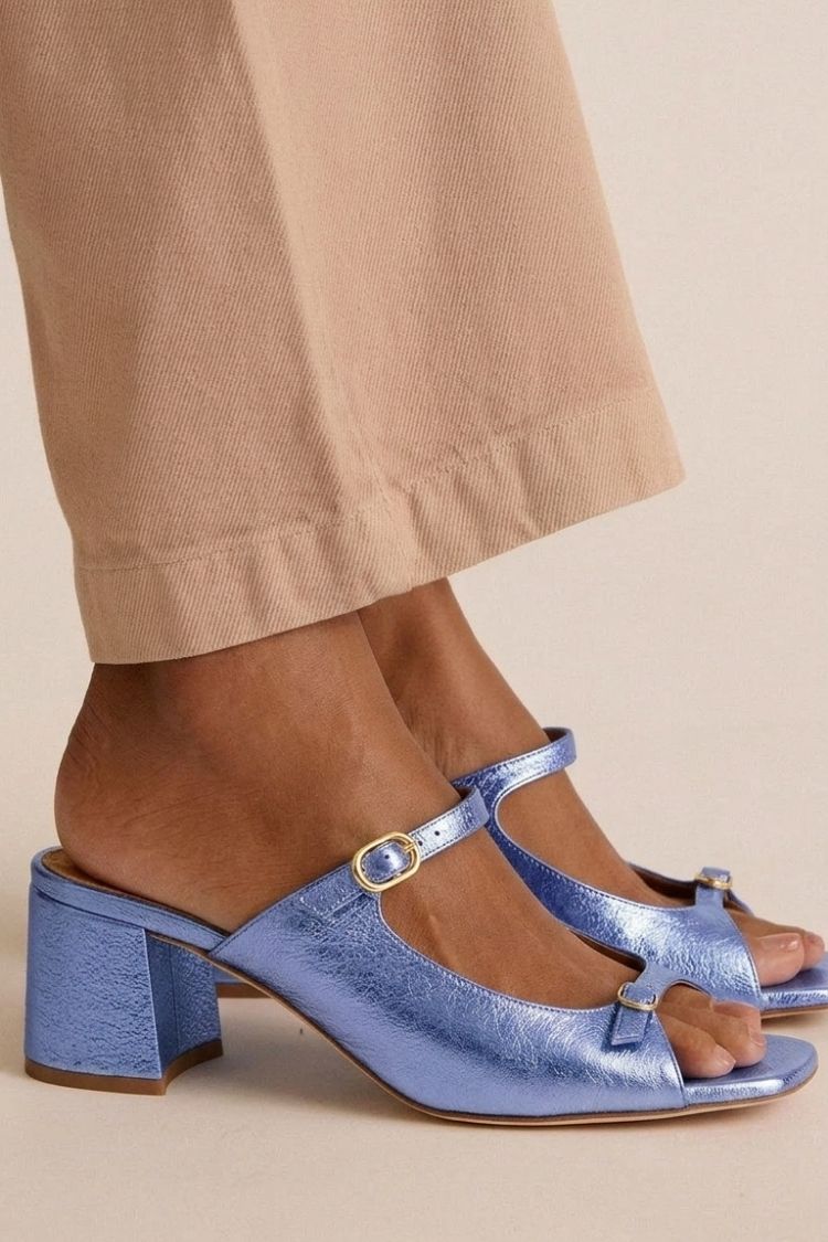 Ottoline sandals in Blue