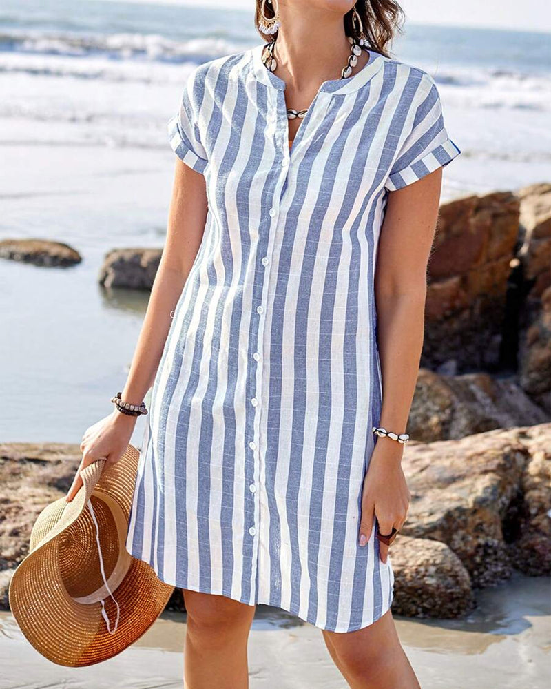 Martine dress in light blue