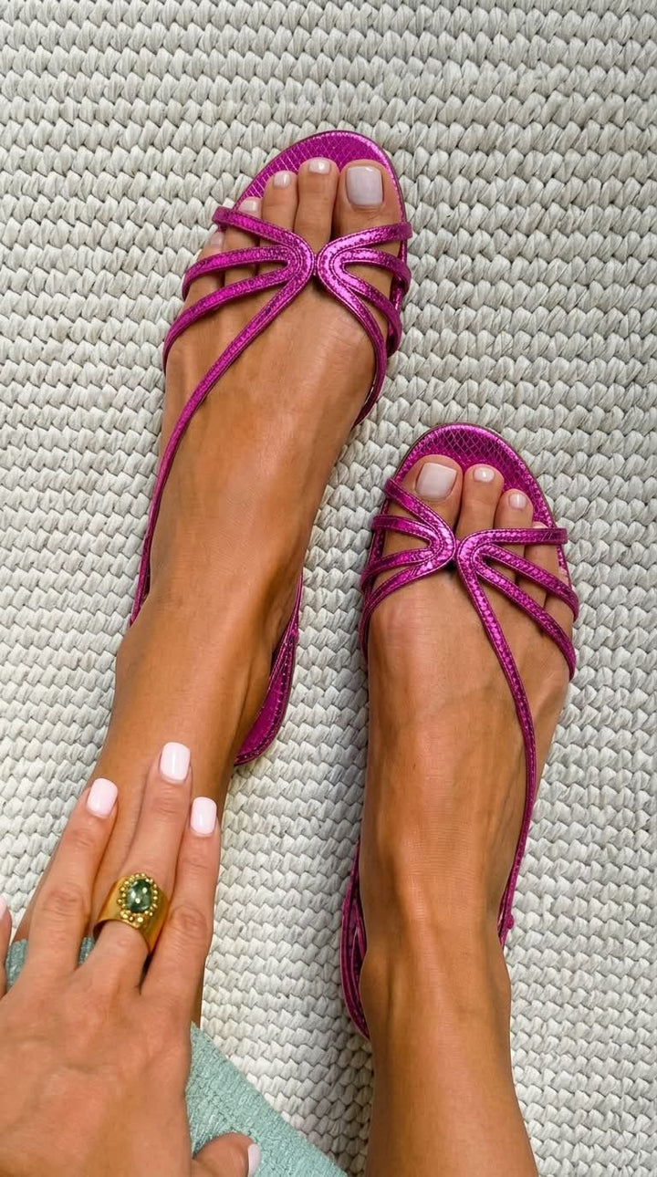 Ginevra sandals in Purple