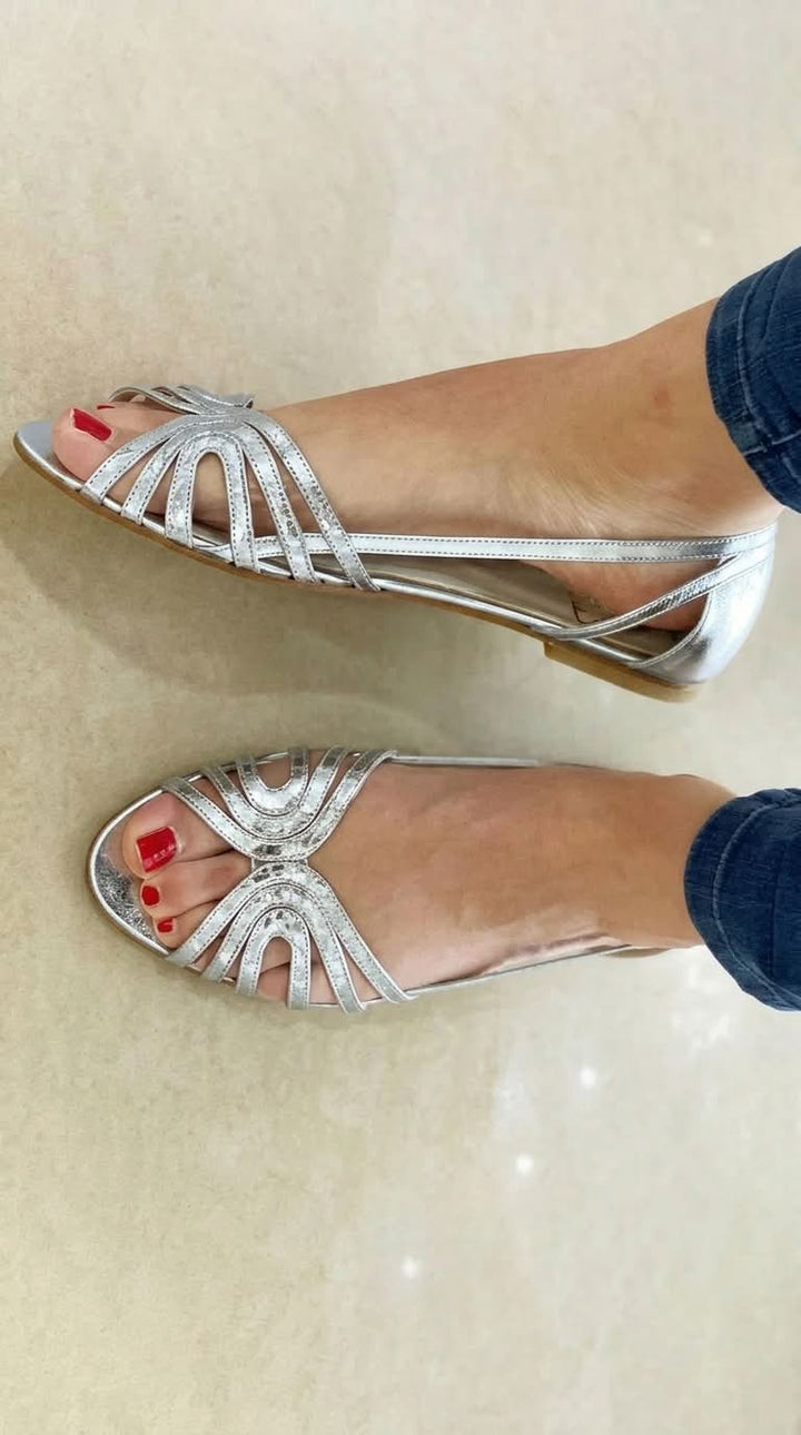 Eleonora sandals in Silver