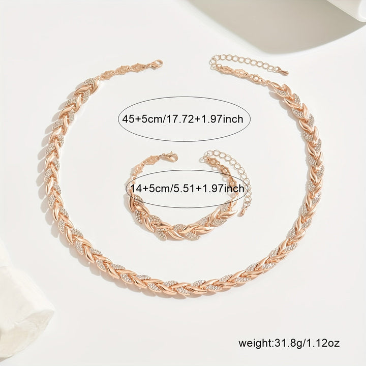 Claudine | Elegant Rhinestone Fish Tail Set