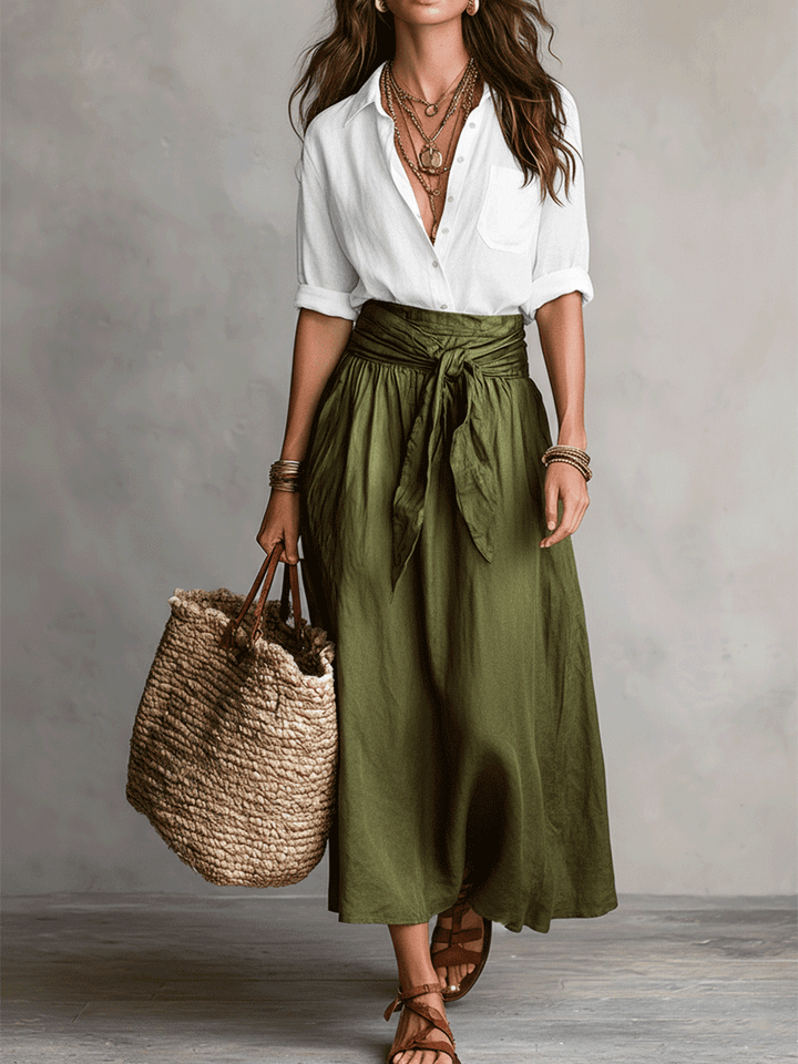 Élodie - Effortless Elegance Boho Skirt Set