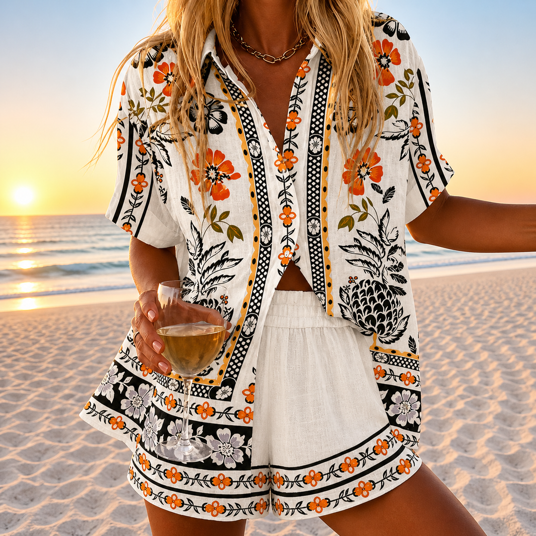 Nicole | Sunny Days Linen Set