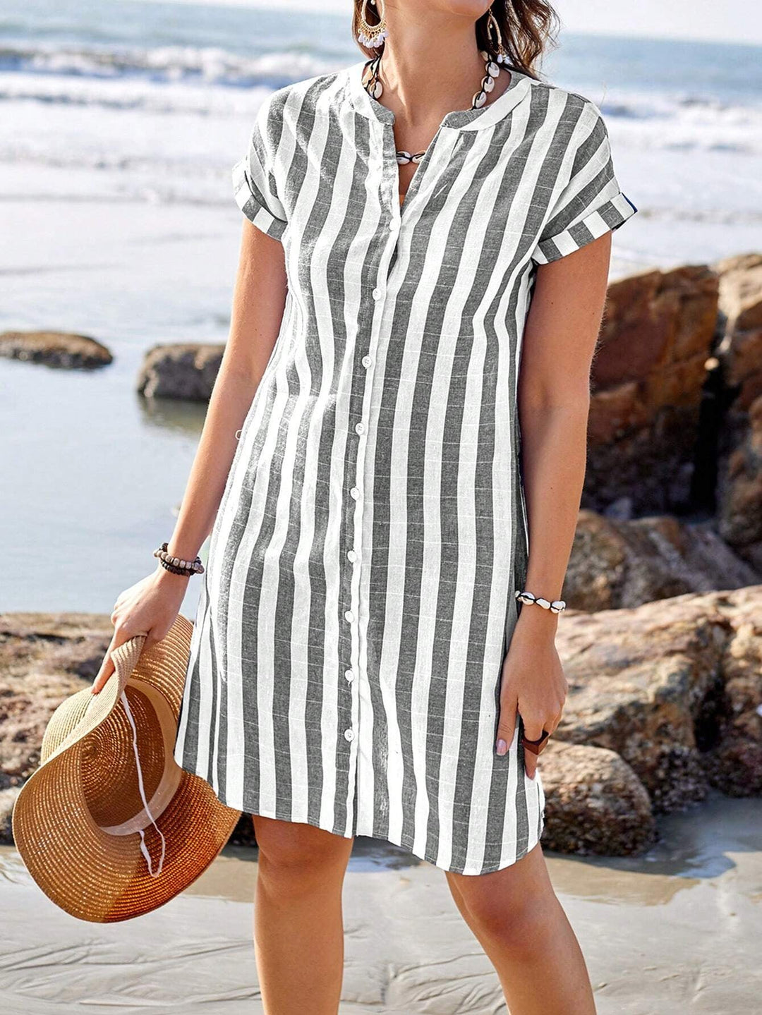 Martine dress in grey