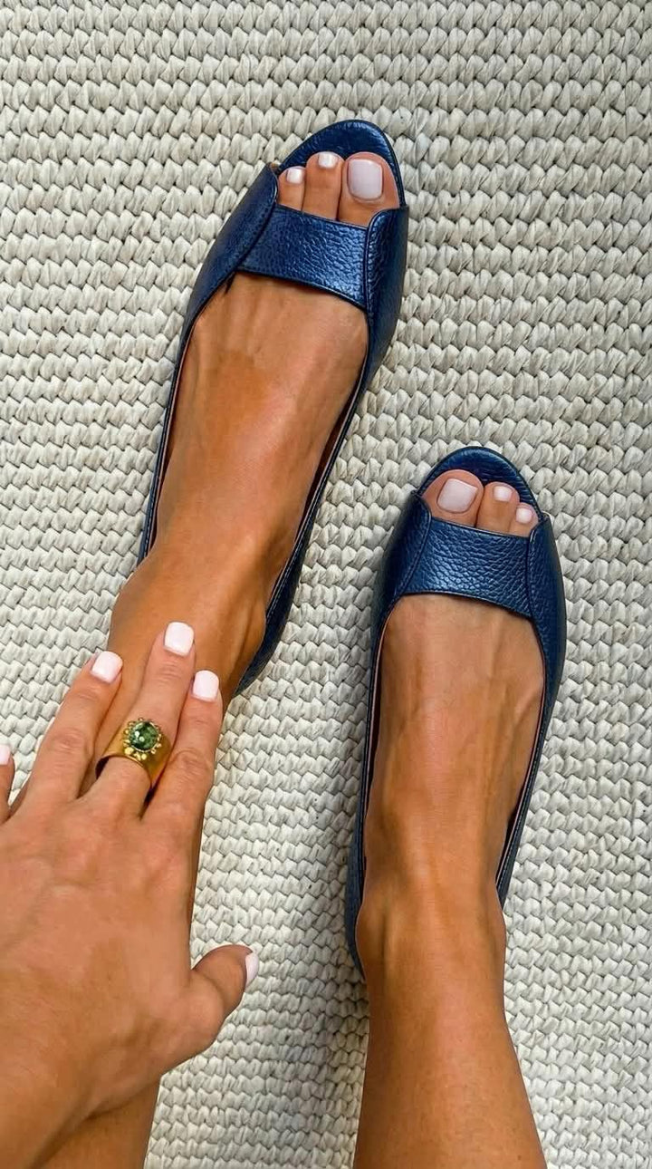 Adelina sandals in Navy Blue