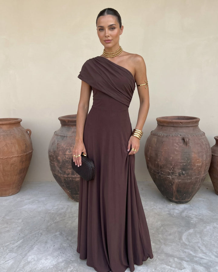 Sierra | Elegant Off-Shoulder Dress