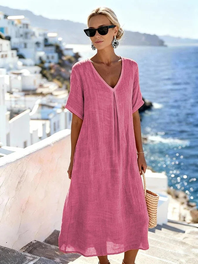 Carolina | Loose-fitting long dress