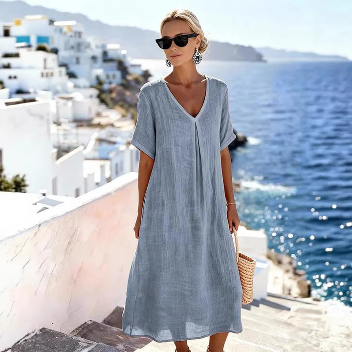 Carolina | Loose-fitting long dress