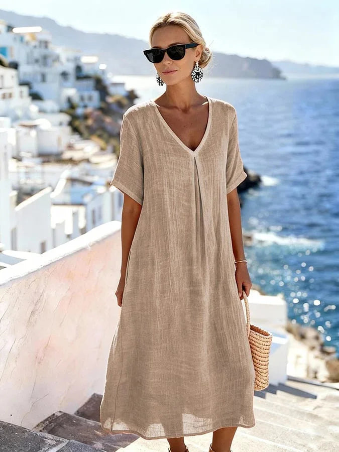 Carolina | Loose-fitting long dress