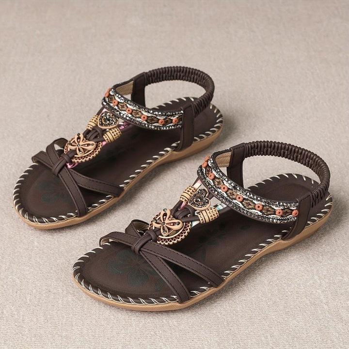 Nadia – Ibiza-style orthopedic sandals for comfort and elegance