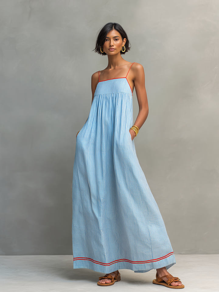 Thea dress in Blue