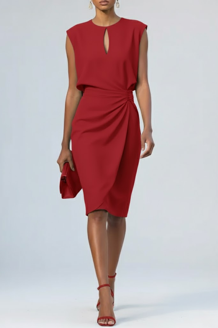 Ottilie dress in Red