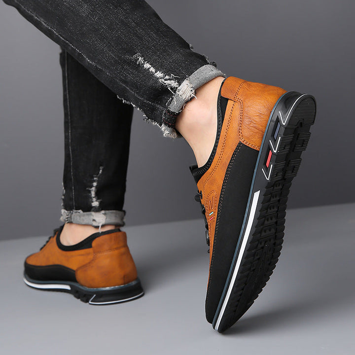 Edward | Premium Leather Style Oxford Shoes