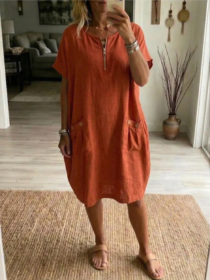 Teresa | Zippered dress