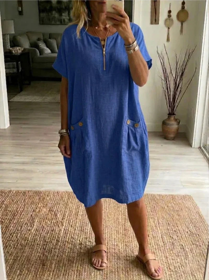 Teresa | Zippered dress