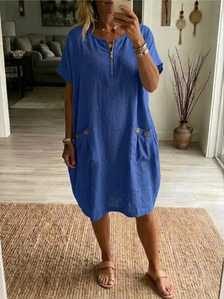 Teresa | Zippered dress