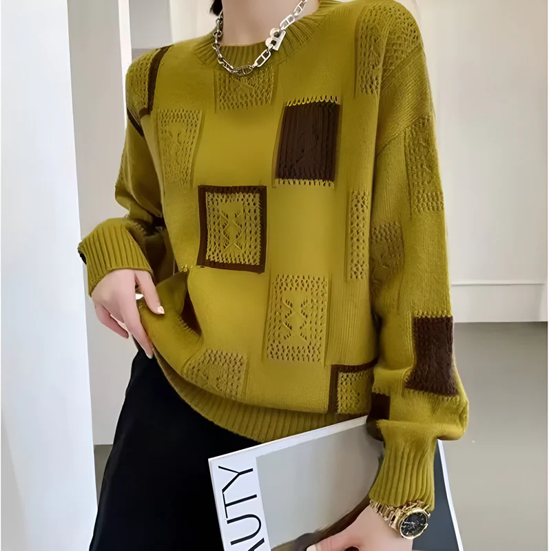 Élisa | Elegant Modern Graphic Jumper