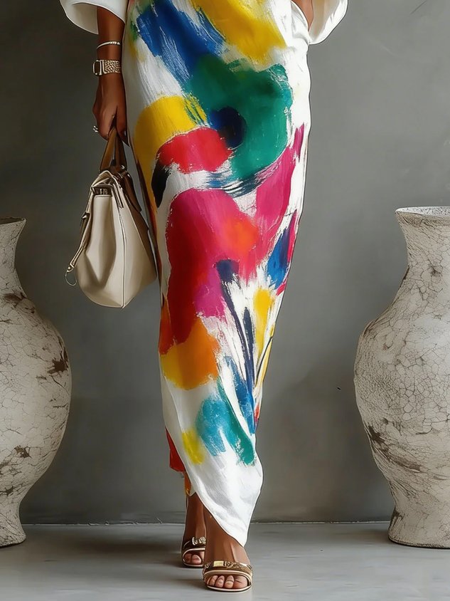 Verity | Bold One-Shoulder Maxi Dress