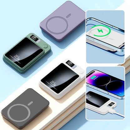 SteranoCharge™ | 20.000mAh Ultra-Dunne Draadloze Powerbank met Snellaadfunctie ⚡