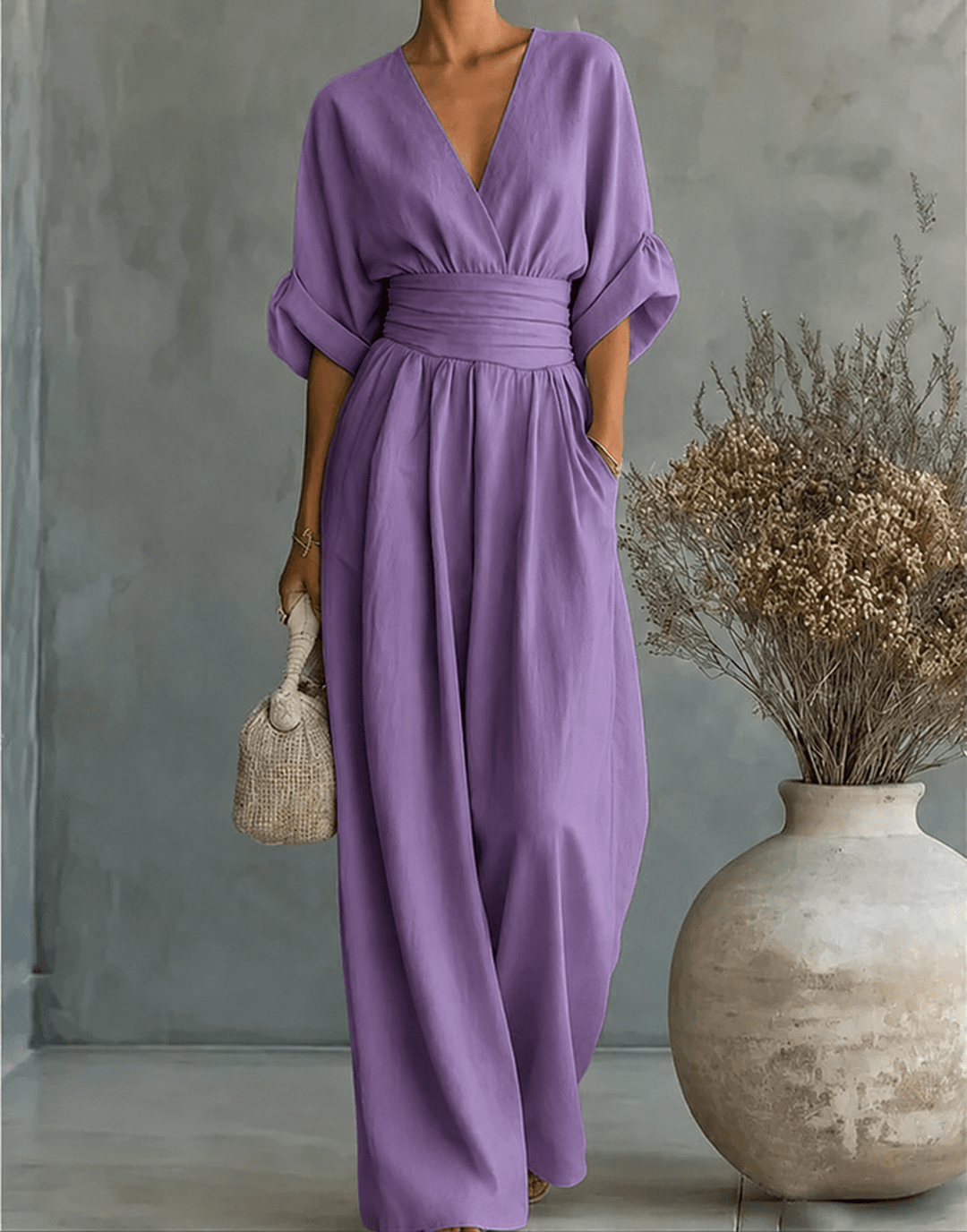 Élise | Elegant Flowy Jumpsuit