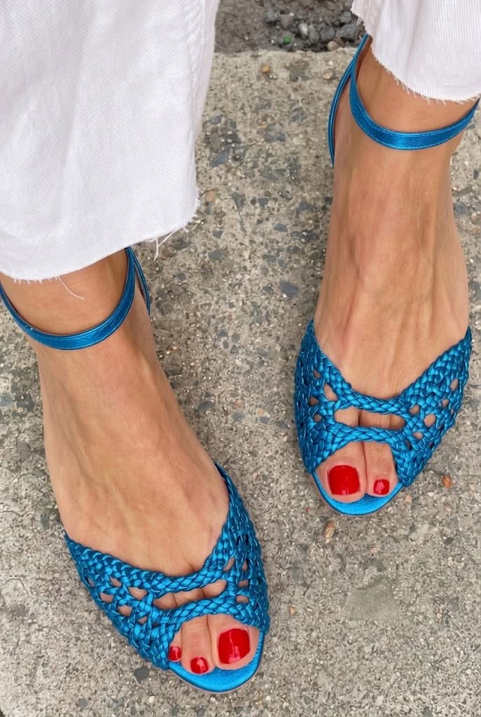 Marcella sandals in Blue