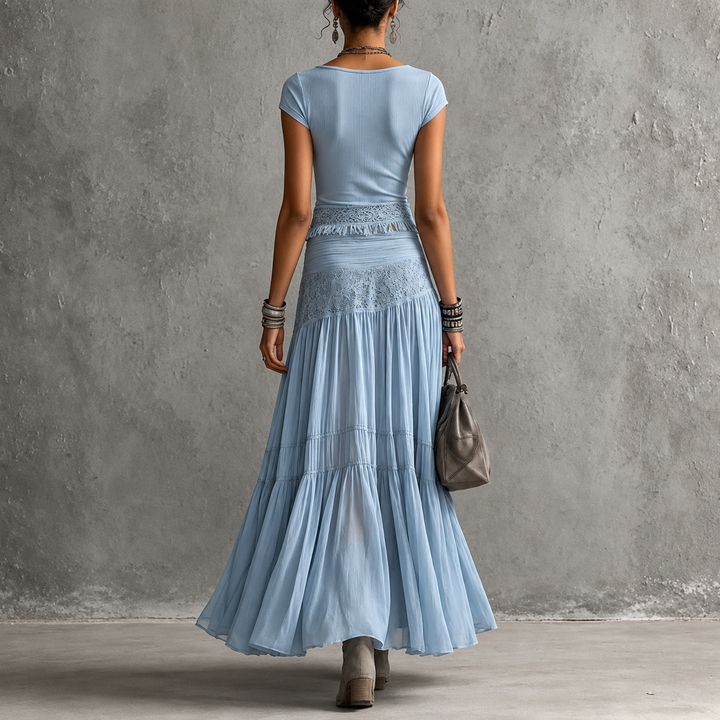Sienna™ | Boho Two-Piece Maxi Skirt Set