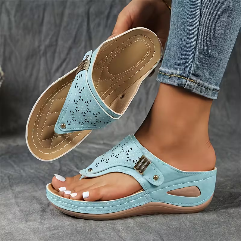Andrea | Wedge Sandals with Comfort and Support