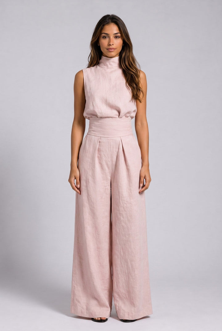 Lunaria set in light pink