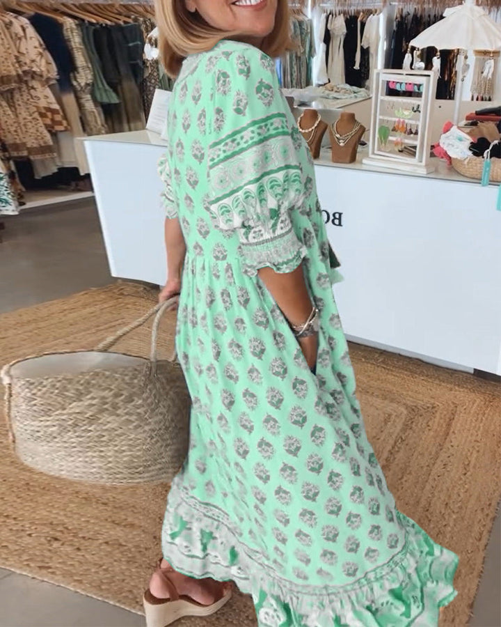 Willow | Radiant Puff-Sleeve Dress