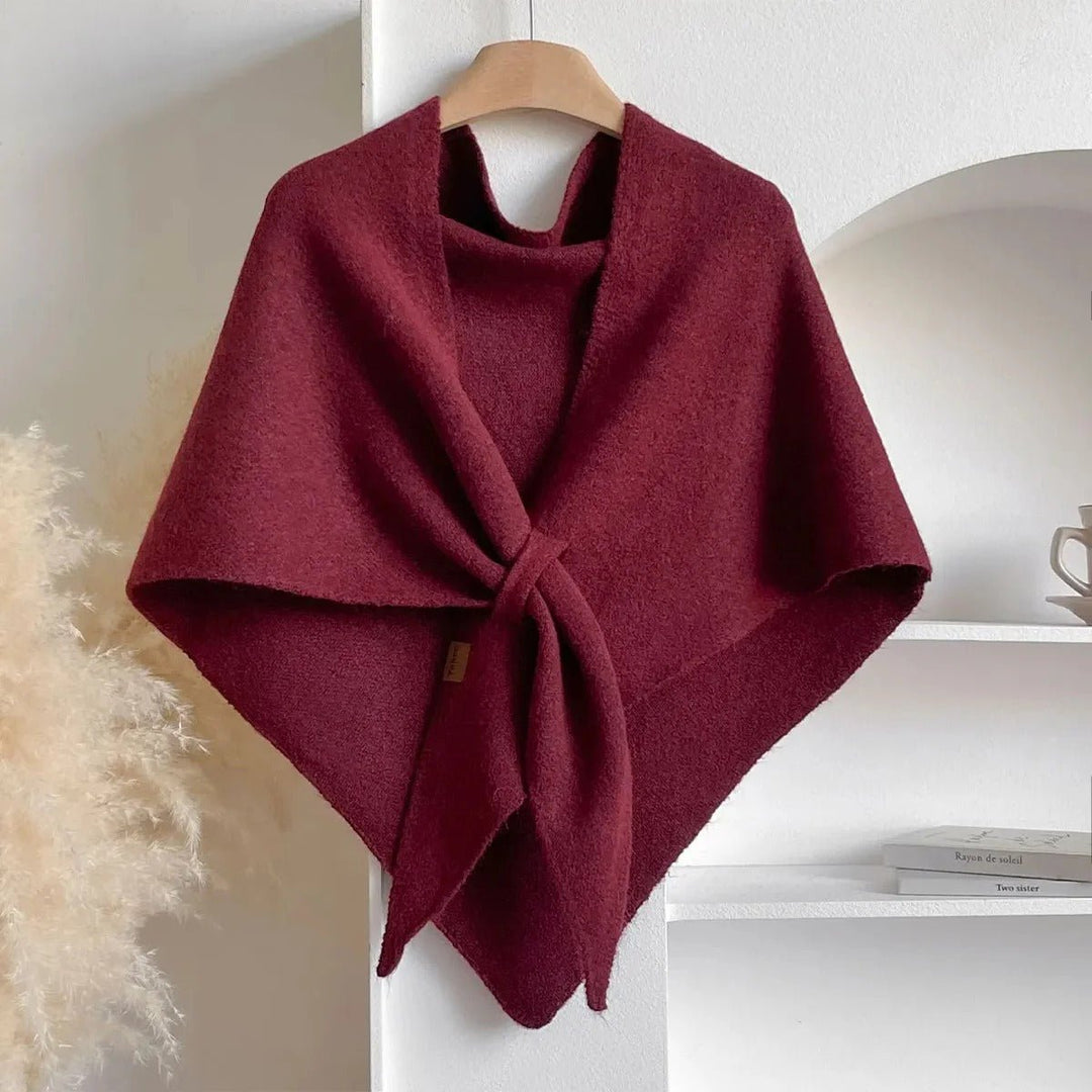 Briar shawl in Burgundy