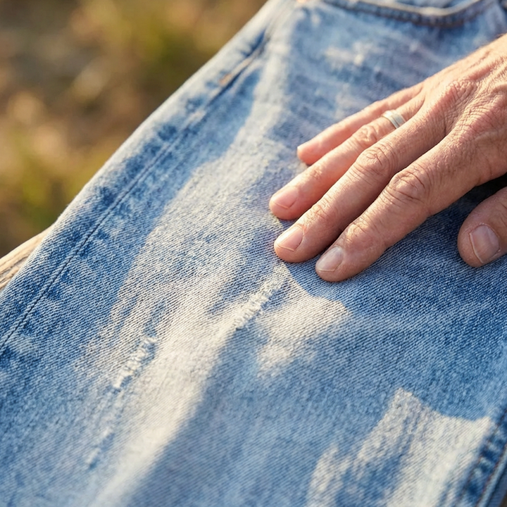 Emily | Retro cropped straight-leg jeans