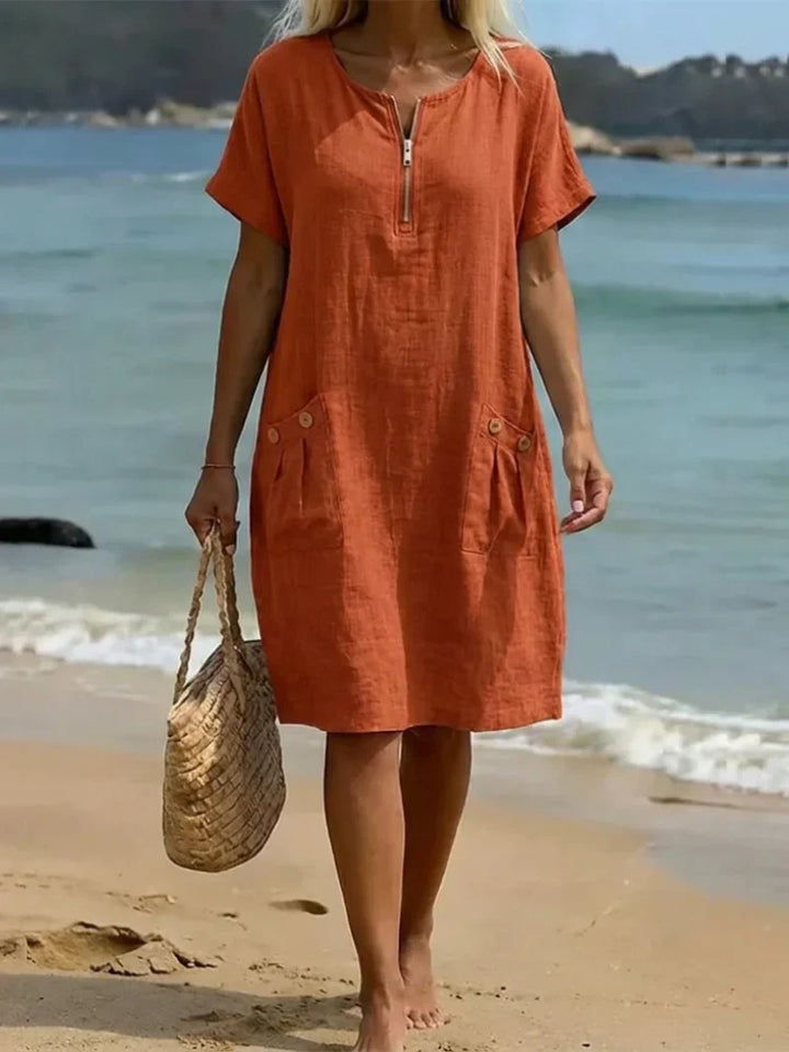 Teresa | Zippered dress